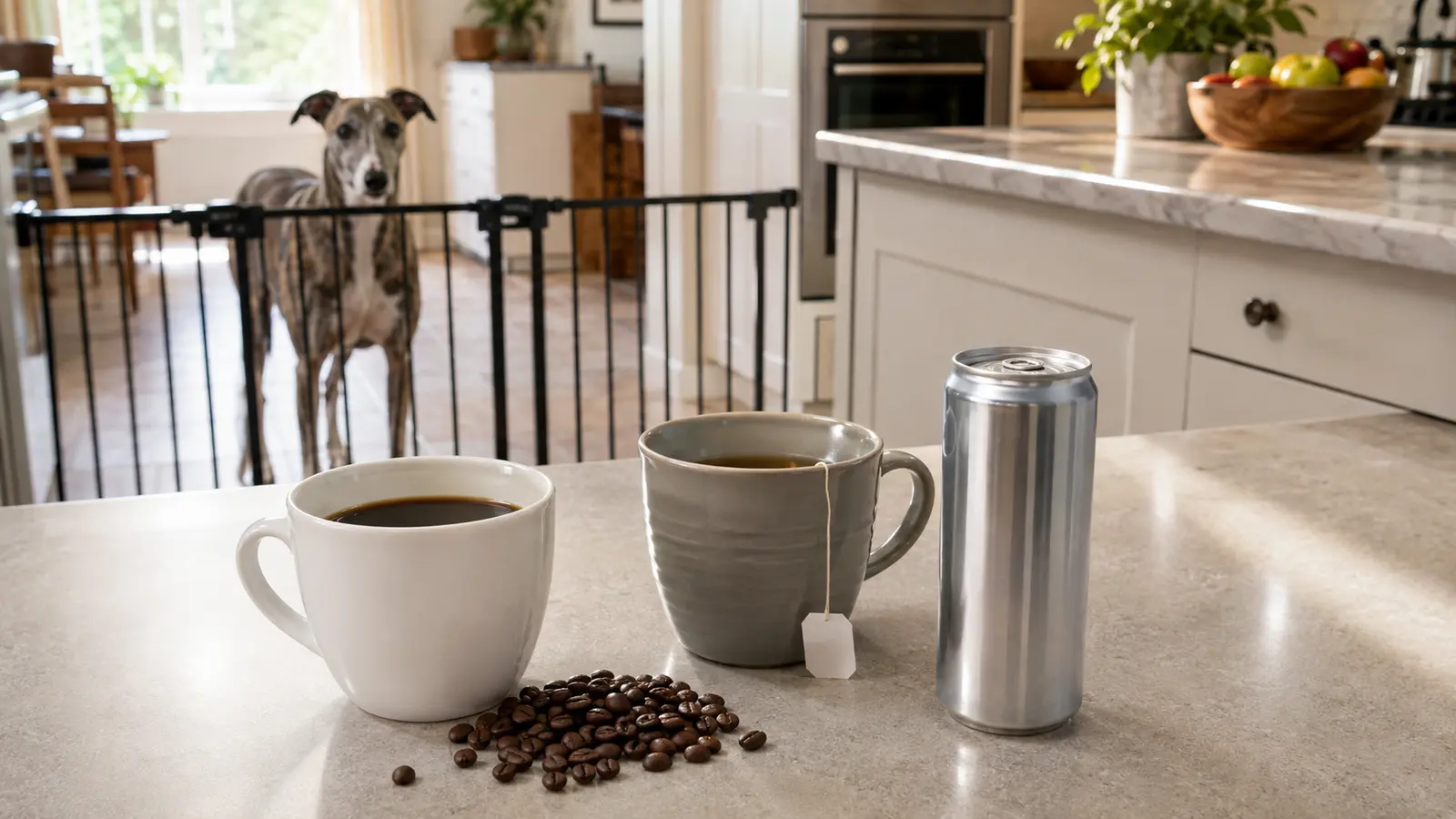Il cane può bere caffè? No: caffeina, rischi e cosa fare