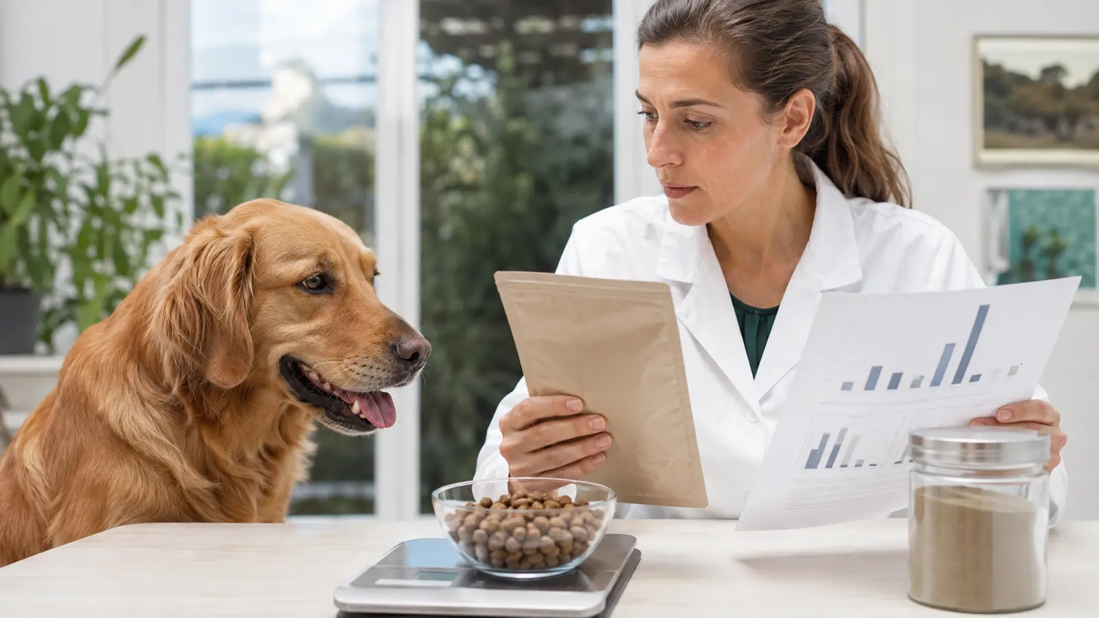 Ceneri grezze nel cibo per cani: cosa sono e come leggerle